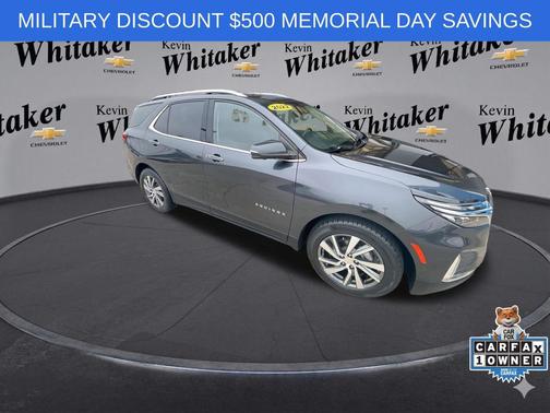 Iron Gray Metallic 2022 Chevrolet Equinox Premier w/1LZ