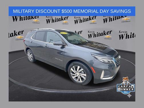 Iron Gray Metallic 2022 Chevrolet Equinox Premier w/1LZ