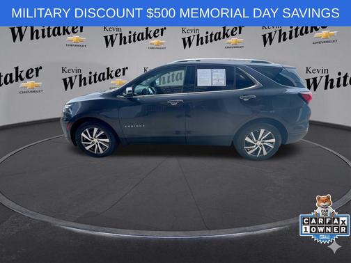Iron Gray Metallic 2022 Chevrolet Equinox Premier w/1LZ