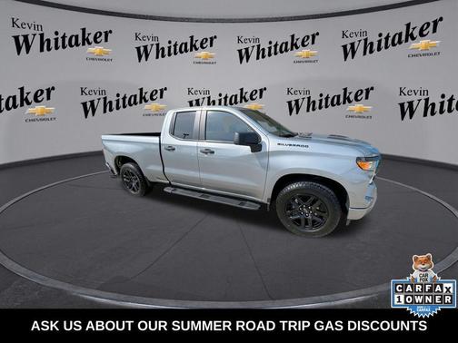 Sterling Gray Metallic 2026 Chevrolet Silverado 1500 Custom