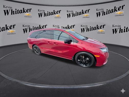 Radiant Red Metallic II 2024 Honda Odyssey Sport