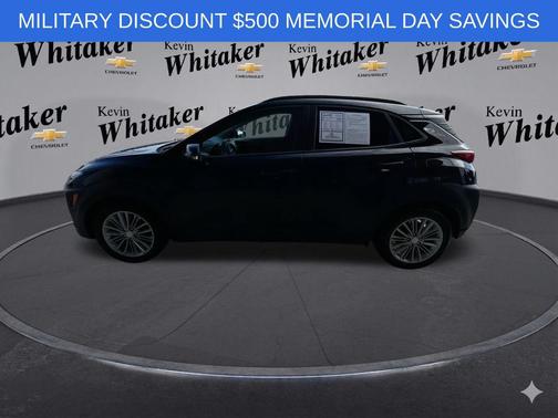 Ultra Black 2020 Hyundai KONA SEL Plus