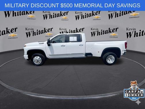 Iridescent Pearl Tricoat 2024 Chevrolet Silverado 3500 High Country