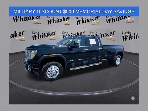 Onyx Black 2020 GMC Sierra 3500 Denali