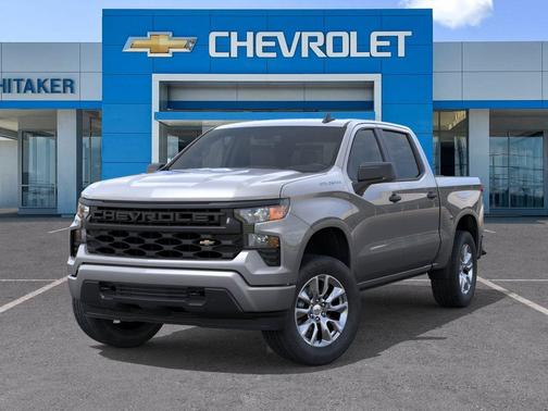 Sterling Gray Metallic 2026 Chevrolet Silverado 1500 Custom