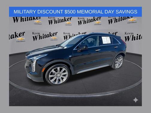 Stellar Black Metallic 2019 Cadillac XT4 Premium Luxury
