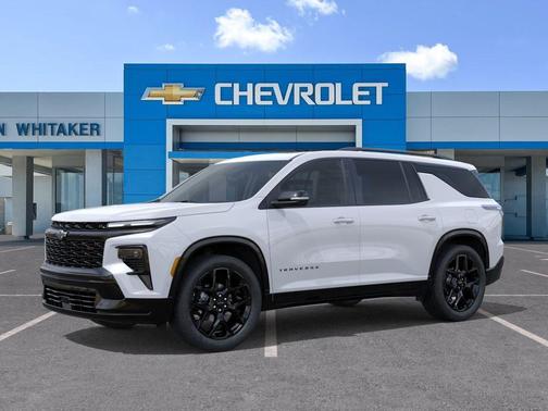 Polar White Tricoat 2026 Chevrolet Traverse RS