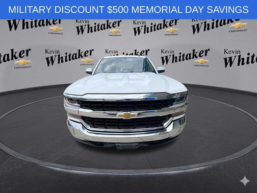 Summit White 2019 Chevrolet Silverado 1500 1LT