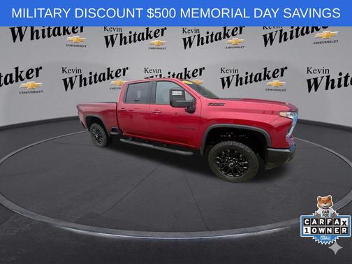 Radiant Red Tintcoat 2025 Chevrolet Silverado 2500 LTZ