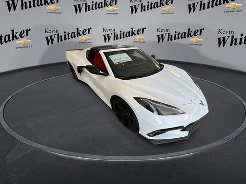 Arctic White 2026 Chevrolet Corvette Stingray w/1LT