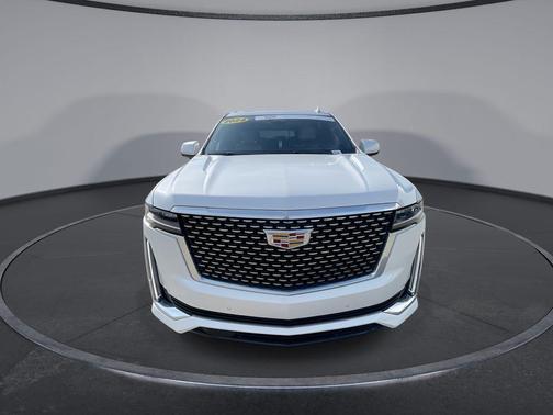 Crystal White Tricoat 2024 Cadillac Escalade ESV Premium Luxury