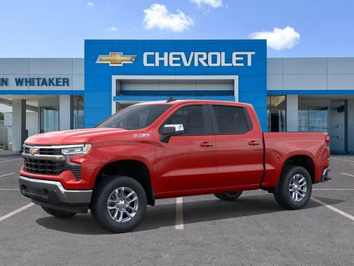 Red Hot 2026 Chevrolet Silverado 1500 LT
