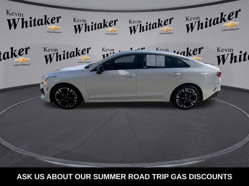 Glacial White Pearl 2022 Kia K5 GT-Line