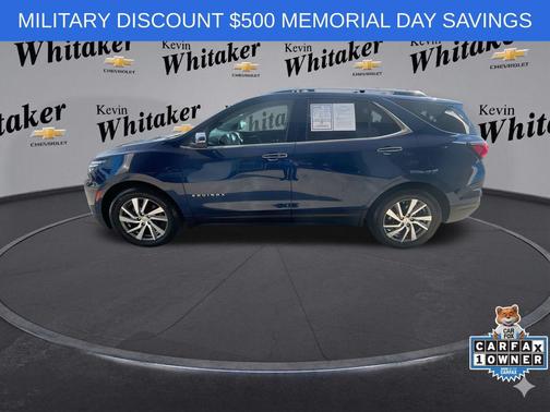 Blue Glow Metallic 2023 Chevrolet Equinox Premier w/1LZ
