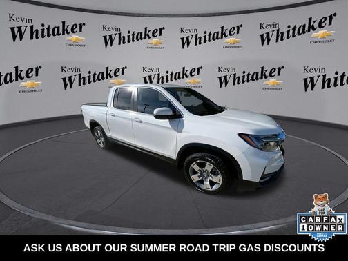 Platinum White Pearl 2024 Honda Ridgeline RTL
