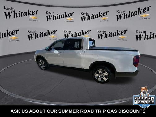 Platinum White Pearl 2024 Honda Ridgeline RTL