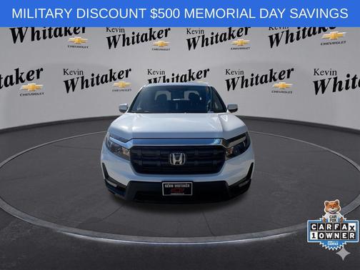 Platinum White Pearl 2024 Honda Ridgeline RTL
