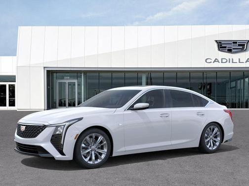 Vibrant White 2026 Cadillac CT5 Premium Luxury
