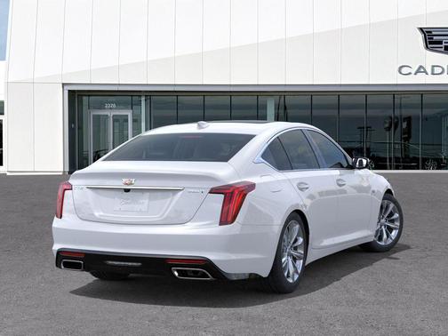 Vibrant White 2026 Cadillac CT5 Premium Luxury