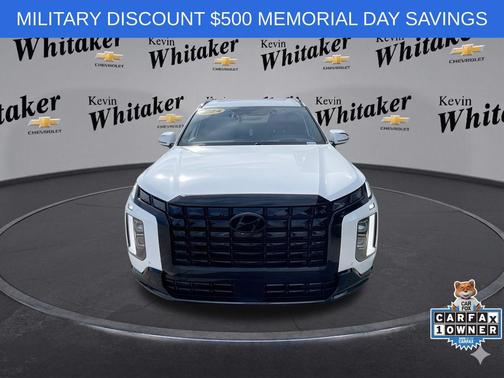 Hyper White 2024 Hyundai PALISADE Calligraphy Night Edition