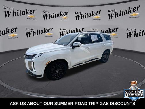 Hyper White 2024 Hyundai PALISADE Calligraphy Night Edition