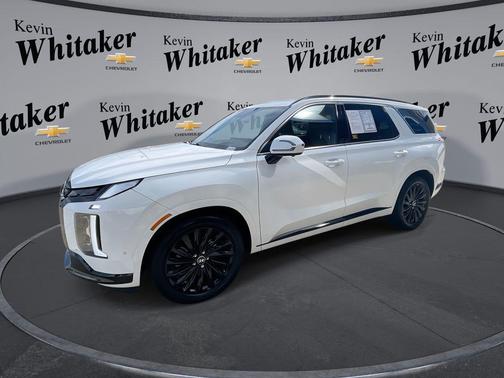 Hyper White 2024 Hyundai PALISADE Calligraphy Night Edition