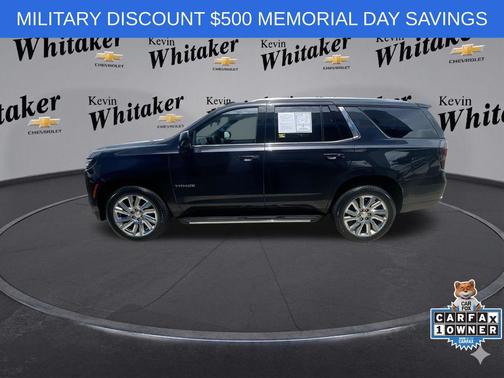 Dark Ash Metallic 2025 Chevrolet Tahoe LT