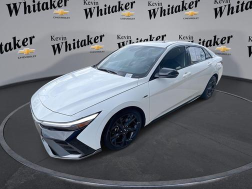 Atlas White 2024 Hyundai ELANTRA N Line