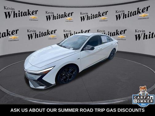 Atlas White 2024 Hyundai ELANTRA N Line