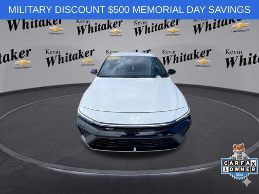 Atlas White 2024 Hyundai ELANTRA N Line
