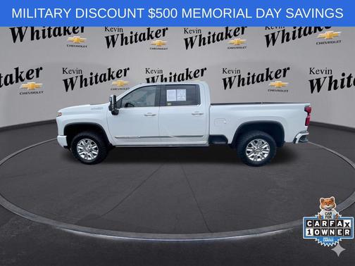 Iridescent Pearl Tricoat 2025 Chevrolet Silverado 2500 High Country