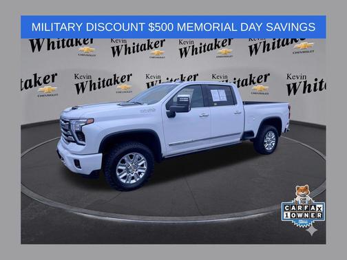 Iridescent Pearl Tricoat 2025 Chevrolet Silverado 2500 High Country