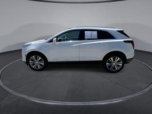 Crystal White Tricoat 2023 Cadillac XT5 Premium Luxury