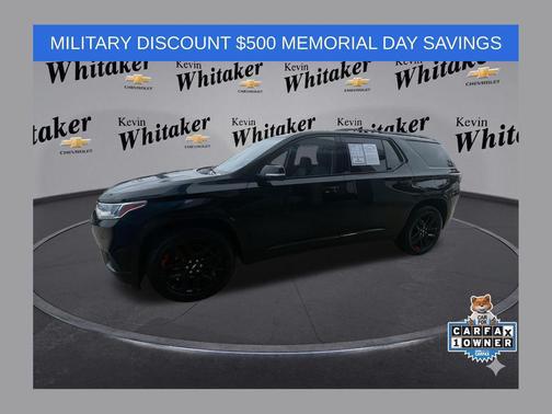 Mosaic Black Metallic 2019 Chevrolet Traverse Premier