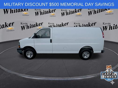 Summit White 2025 Chevrolet Express 2500 Work Van