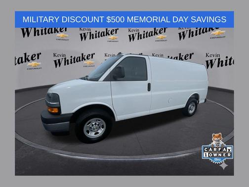Summit White 2025 Chevrolet Express 2500 Work Van