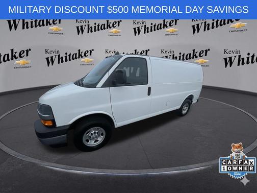 Summit White 2025 Chevrolet Express 2500 Work Van