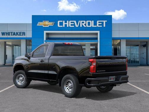 Black 2026 Chevrolet Silverado 1500 WT