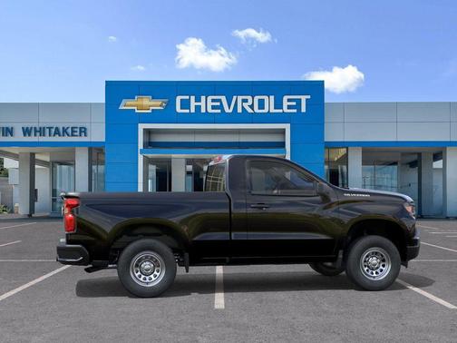 Black 2026 Chevrolet Silverado 1500 WT