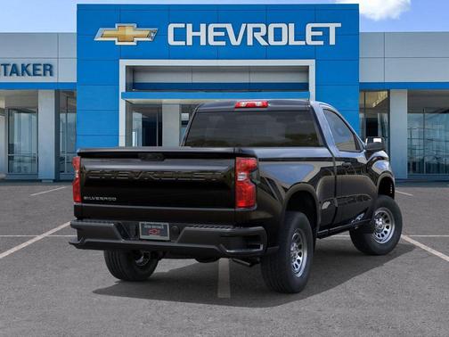 Black 2026 Chevrolet Silverado 1500 WT
