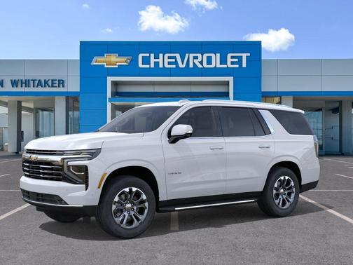Summit White 2026 Chevrolet Tahoe LT