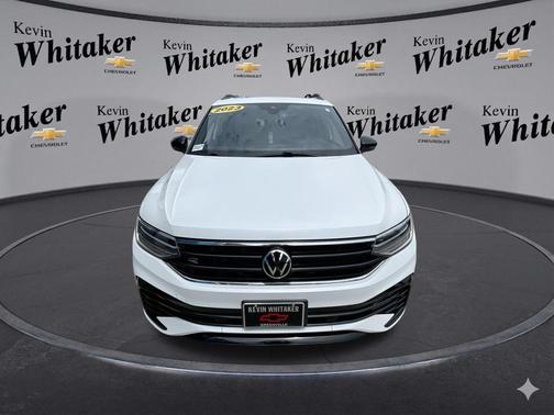 Opal White Pearl 2023 Volkswagen Tiguan 2.0T SE R-Line Black 4MOTION