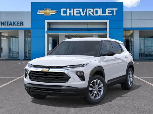 Summit White 2026 Chevrolet Trailblazer LS