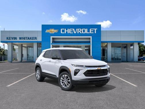 Summit White 2026 Chevrolet Trailblazer LS
