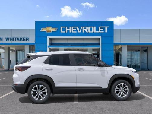 Summit White 2026 Chevrolet Trailblazer LS