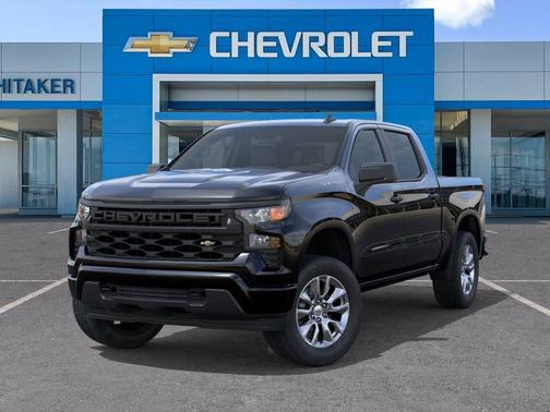 Black 2026 Chevrolet Silverado 1500 Custom