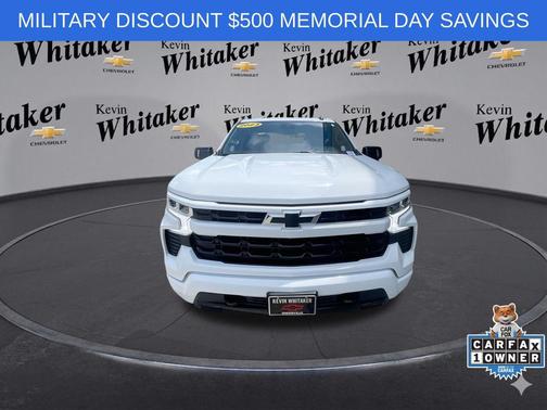 Summit White 2023 Chevrolet Silverado 1500 RST