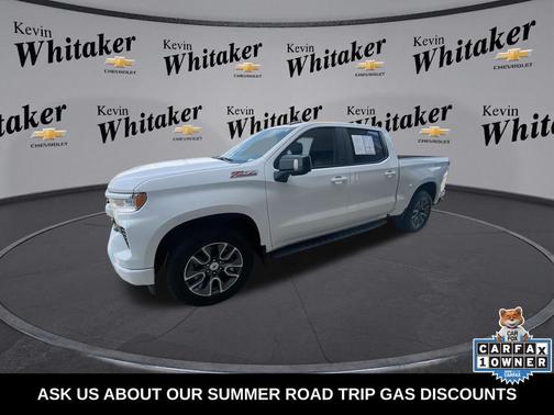 Summit White 2023 Chevrolet Silverado 1500 RST