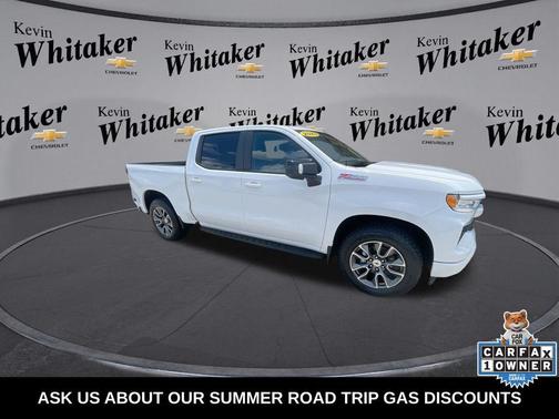 Summit White 2023 Chevrolet Silverado 1500 RST