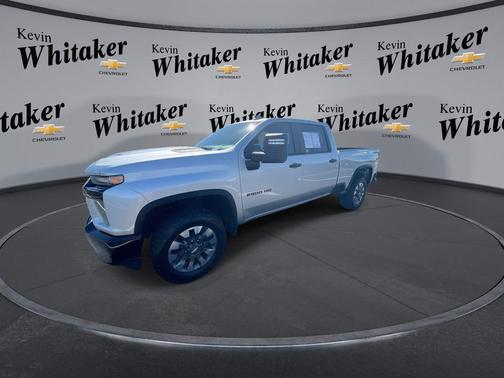 Silver Ice Metallic 2022 Chevrolet Silverado 2500 Custom